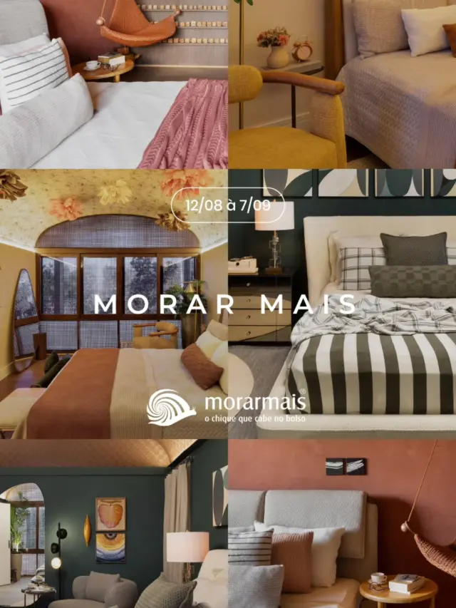 Temos o prazer de participar como fornecedora oficial da 18ª edição da Mostra @morarmaisbh , que este ano reúne mais de 30 ambientes assinados por 26 profissionais talentosos.

Estamos presentes em três quartos, onde convidamos os visitantes a não apenas se inspirarem, mas também viverem a experiência completa de experimentar nossos colchões.

Cada modelo foi escolhido em parceria com os profissionais - @marcelaaquino.arq, @rafaelajunger, @nataliaguedesarquiteta e @danilomagalhaesinteriores, respeitando a proposta do ambiente e o perfil do cliente — reforçando nosso compromisso com o conforto personalizado.

 12/08 à 07/09/2025
📍Local: Rua Sinval de Sá, 285 - Cidade Jardim
⏱️Horários:
. Terça a sexta: 16h às 22h
. Sábado: 13h às 22h
. Domingo: de 13h às 19h

Fotos: @ivanaraujoms.
