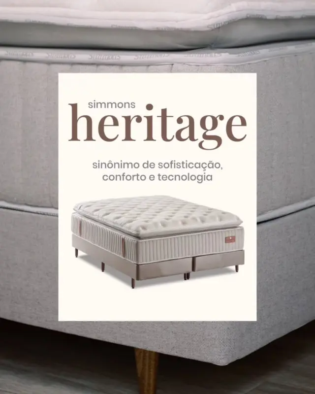 A mesma experiência de descanso dos hotéis mais exclusivos do mundo, agora no coração do Loft Essência, assinado por @graziellanicolaiarq para a Casa Cor Minas 2025 – edição comemorativa de 30 anos.⁠
⁠⠀
O colchão Heritage, da @simmons.colchoes, traduz o conforto absoluto que só quem busca o melhor conhece.✨