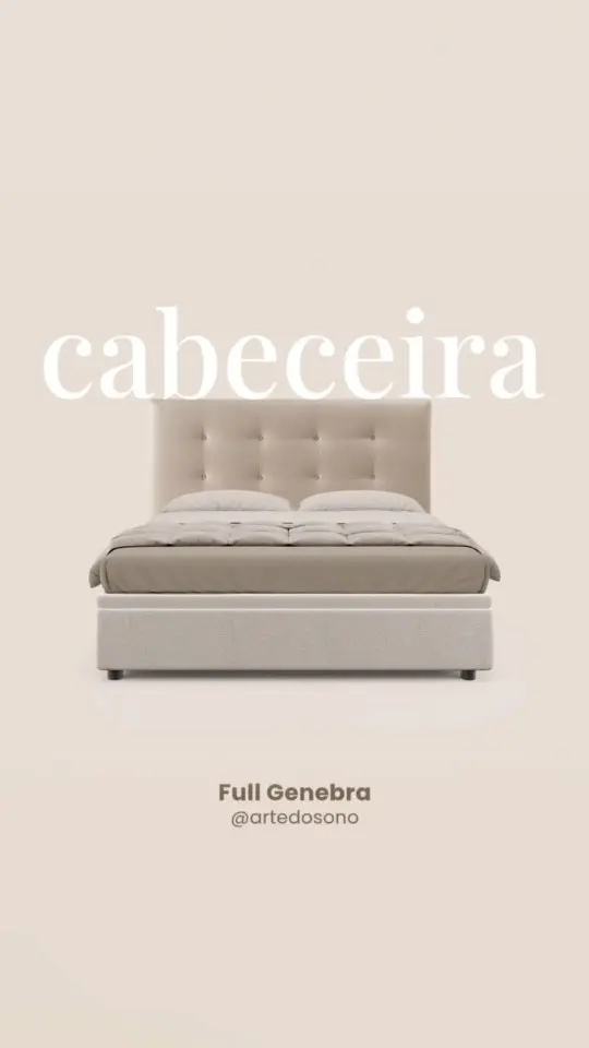 Uma mais linda que a outra 😍 e todas com 35% OFF! A sua cabeceira dos sonhos está na Quinzena de Cabeceiras @artedosono.

Até 30 de outubro, aproveite:
✅ 35% de desconto em todas as cabeceiras
✅ 10x sem juros ou +5% OFF no Pix
✅ + de 30 modelos premium, com acabamentos sofisticados e várias opções de tecidos e cores

👉 E o melhor: monte o conjunto completo com colchões com até 45% OFF + Box Baú.

O quarto perfeito começa aqui 💜 Nas lojas | Por tempo limitado.