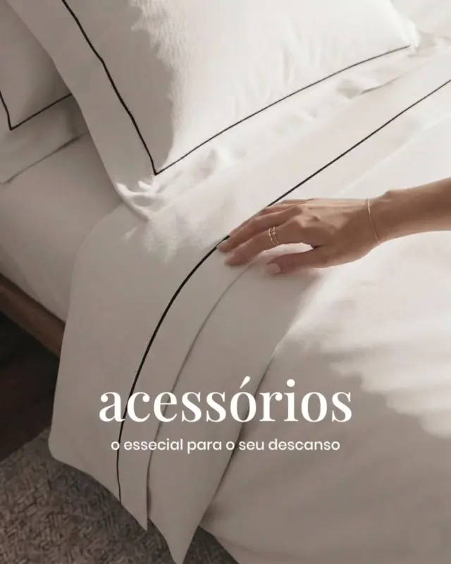 Acessórios Simmons.
Seu conforto em outro nível ✨
